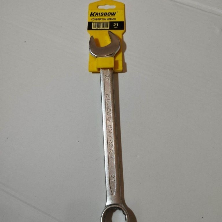 Kunci ring pas Krisbow 21mm Kunci Ring pass kombinasi 21mm krisbow