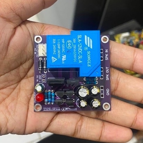 Speaker Protektor Mono PCB Double Layer supply Dc/CT