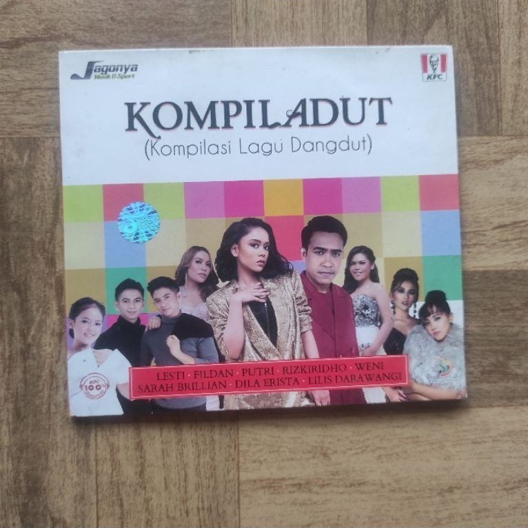 CD kfc kompiladut, kompilasi lagu dangdut