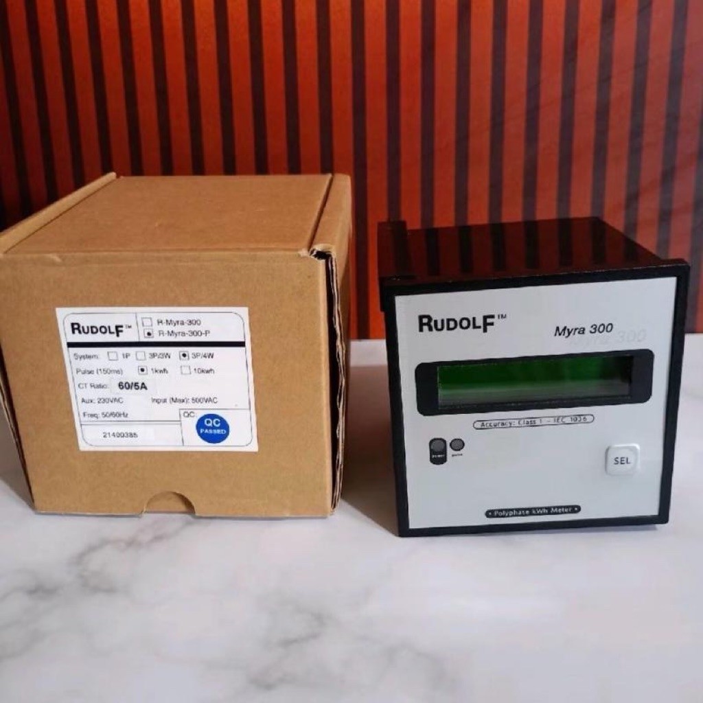 KWH Meter Digital 3 Phase Rudolf R-Myra-300-P