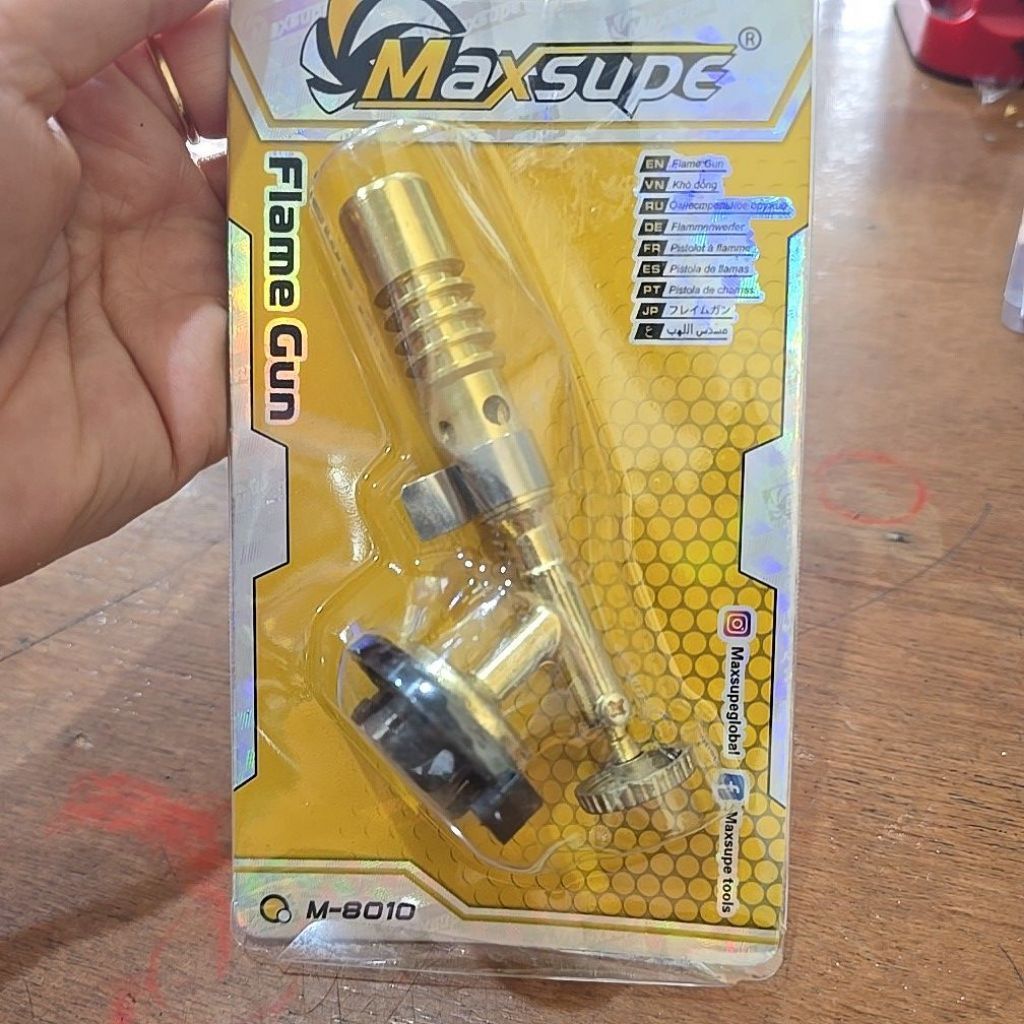 gas torch kaleng / kepala gas kaleng / kepala gas portable maxsupe