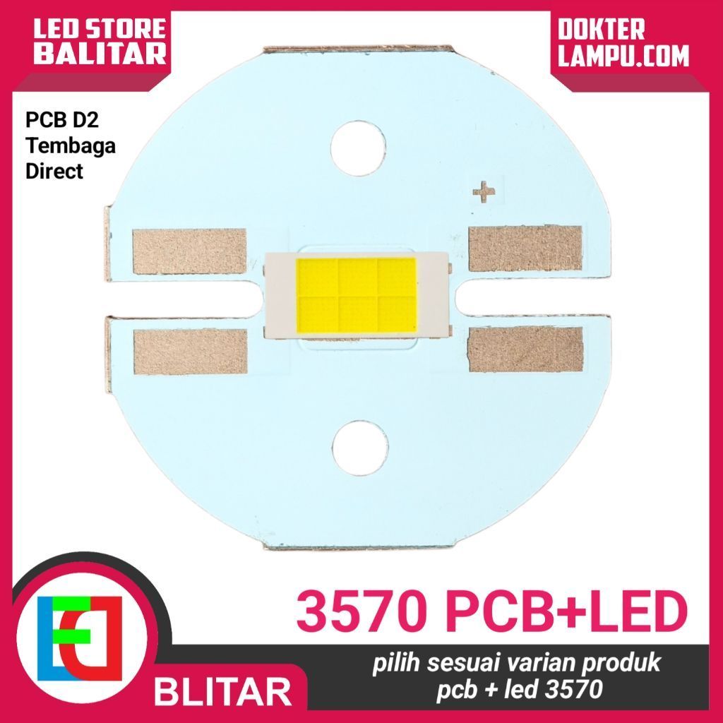 D2 LASER PCB + CSP PTHPTH 3A 30W PCB TEMBAGA TEBAL UNTUK UPGRADE LAMPU LED D2 LASER DLL D2T-30PP
