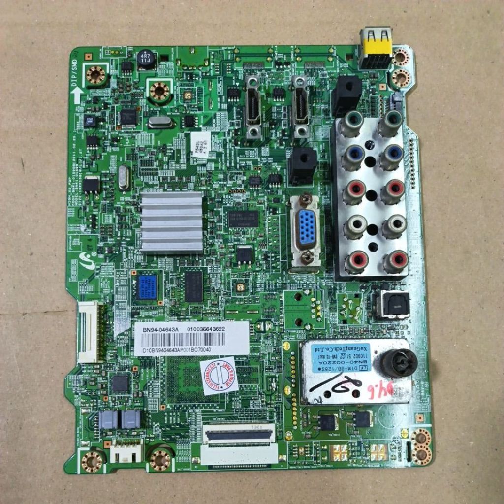 MB MAINBOARD MOTHERBOARD TV SAMSUNG PLASMA 43D450