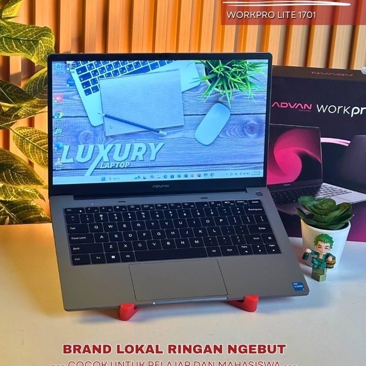LAPTOP ADVAN WORKPRO LITE 1701 CORE I3 SSD 256GB RAM 8GB SECOND