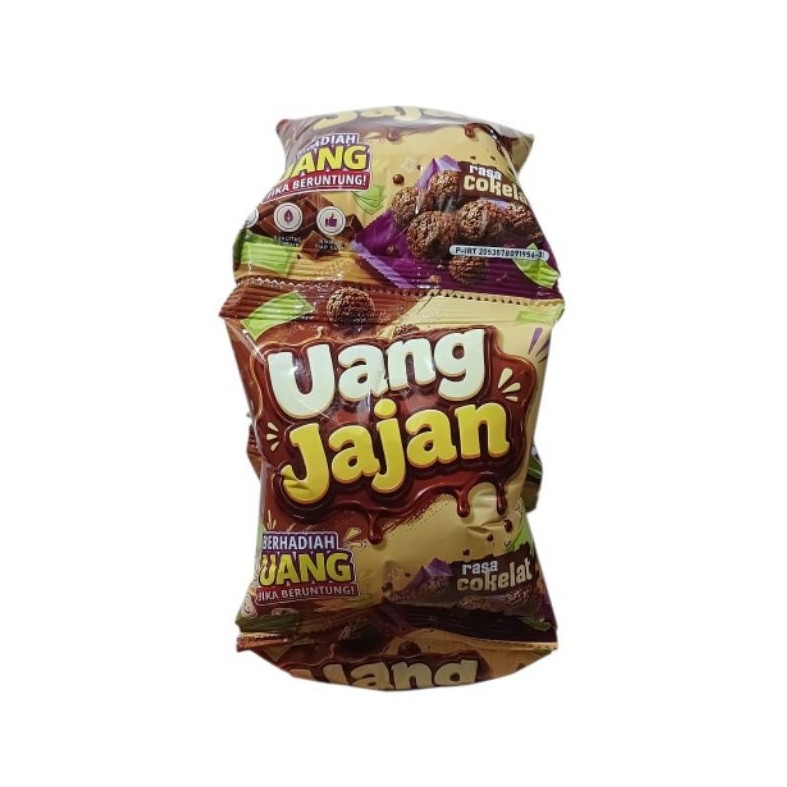 UANG JAJAN SNACK BERHADIAH UANG 1 RENTENG ISI 10PCS