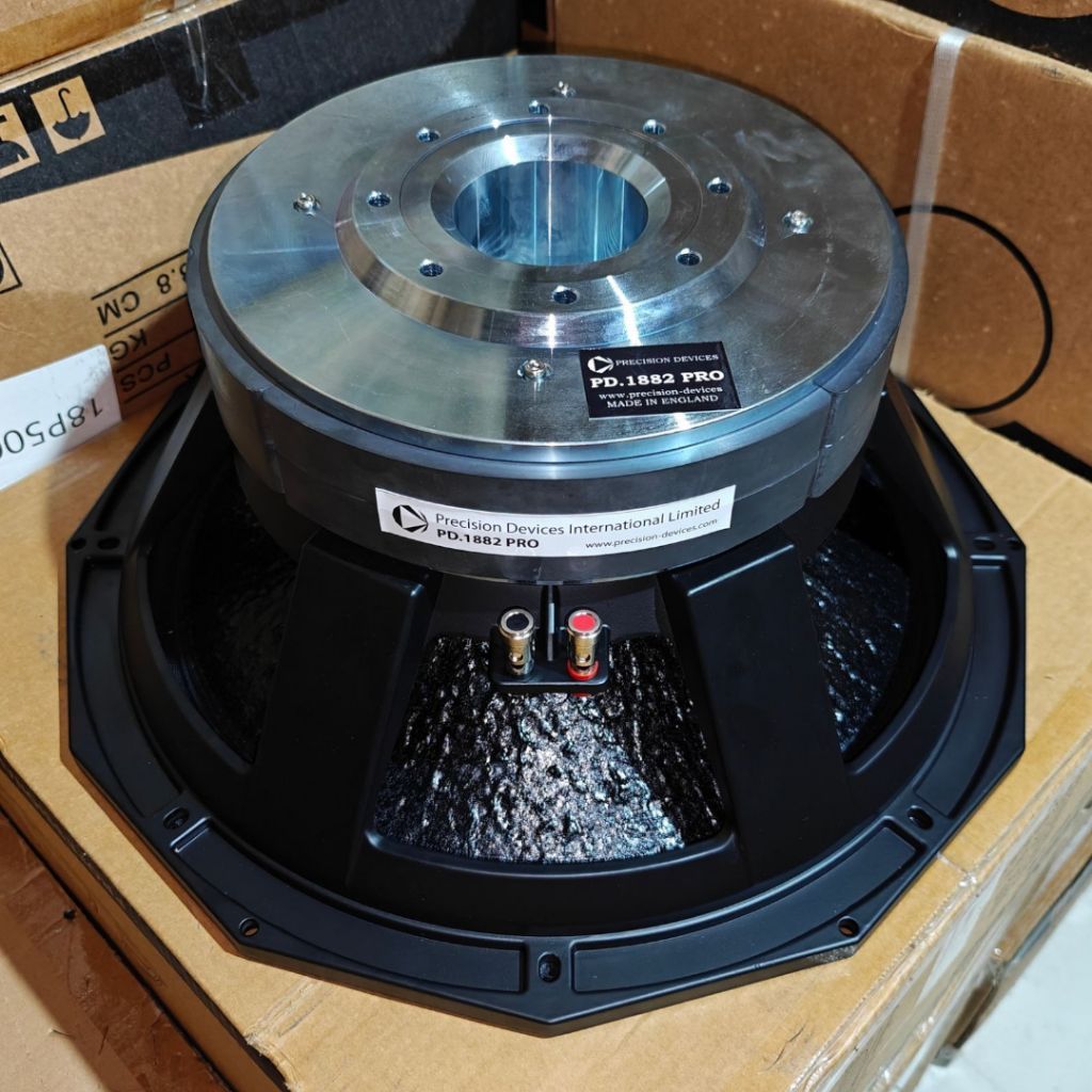(PROMO FREE KAYU) Komponen Speaker / 18 Inch / PD1882 Pro / VC 5 IN / Precision Devices PD 1882 Pro 