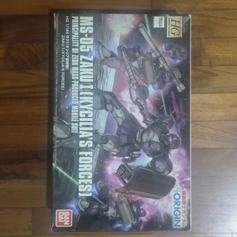 HG Zaku 1 Kycilia forces GTO Bandai