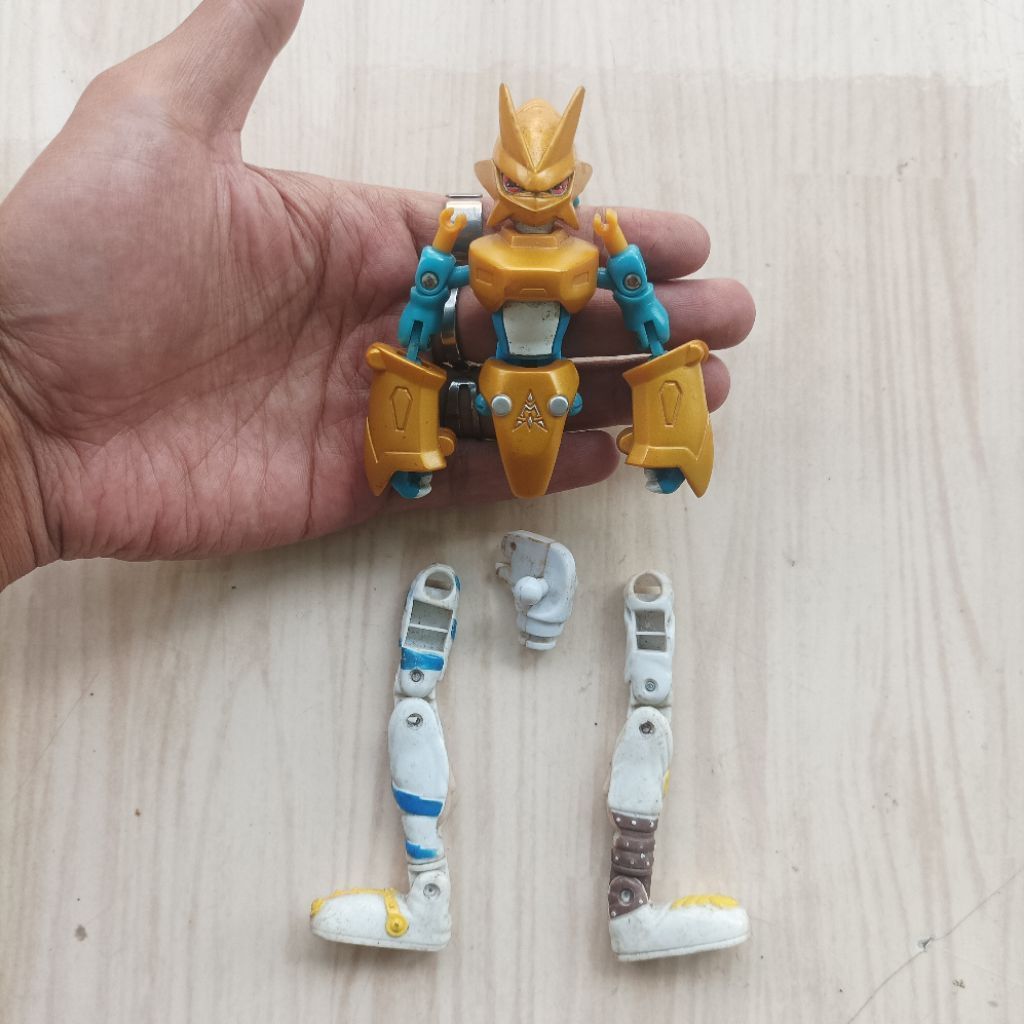 Original Bandai Digimon Magnamon Mainan Action Figure