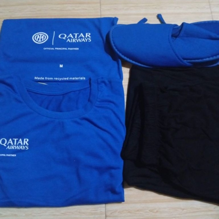 set piyama terbaru qatar airways