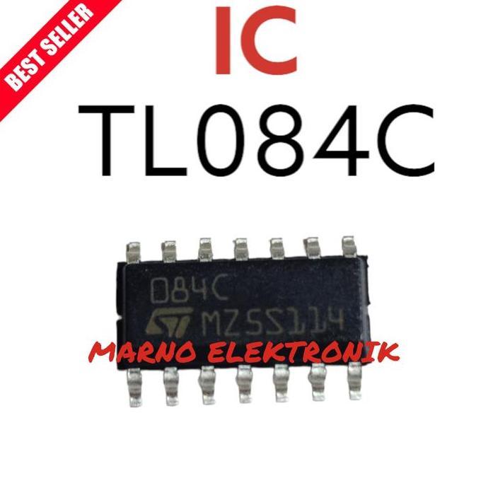 IC TL084C TL 084C TL 084 TL084 SMD ASLI ORI ORIGINAL MRN99