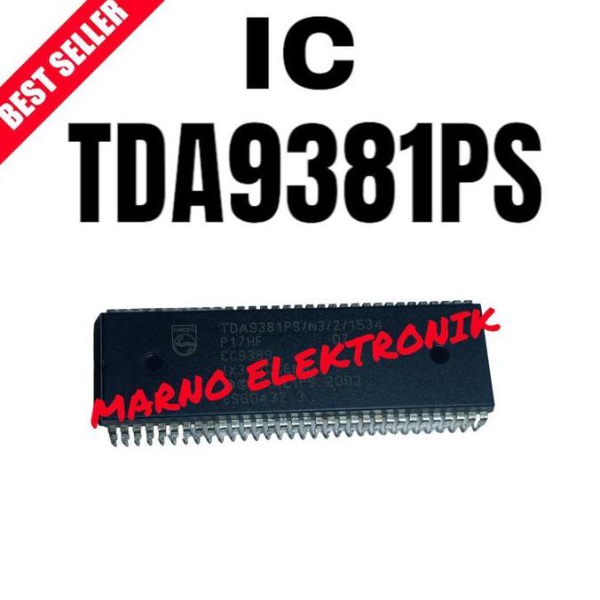 IC TDA9381PS TDA 9381PS TDA 9381 PS ASLI ORI ORIGINAL MRN99