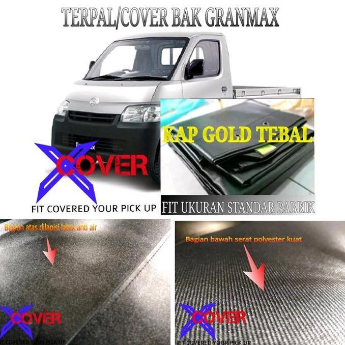 Terpal bak pick up grandmax bahan kap jip ori