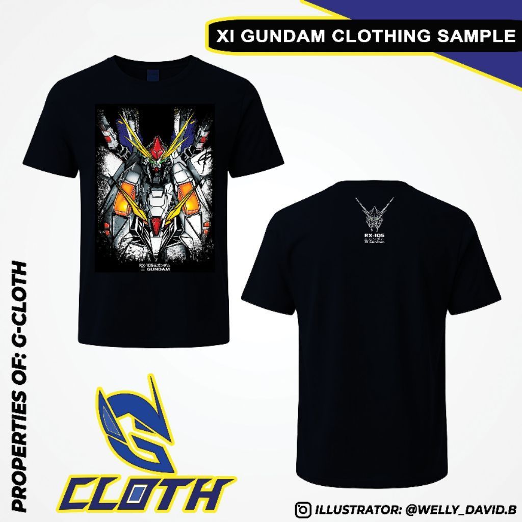 Kaos gundam RX 105 XI Gundam