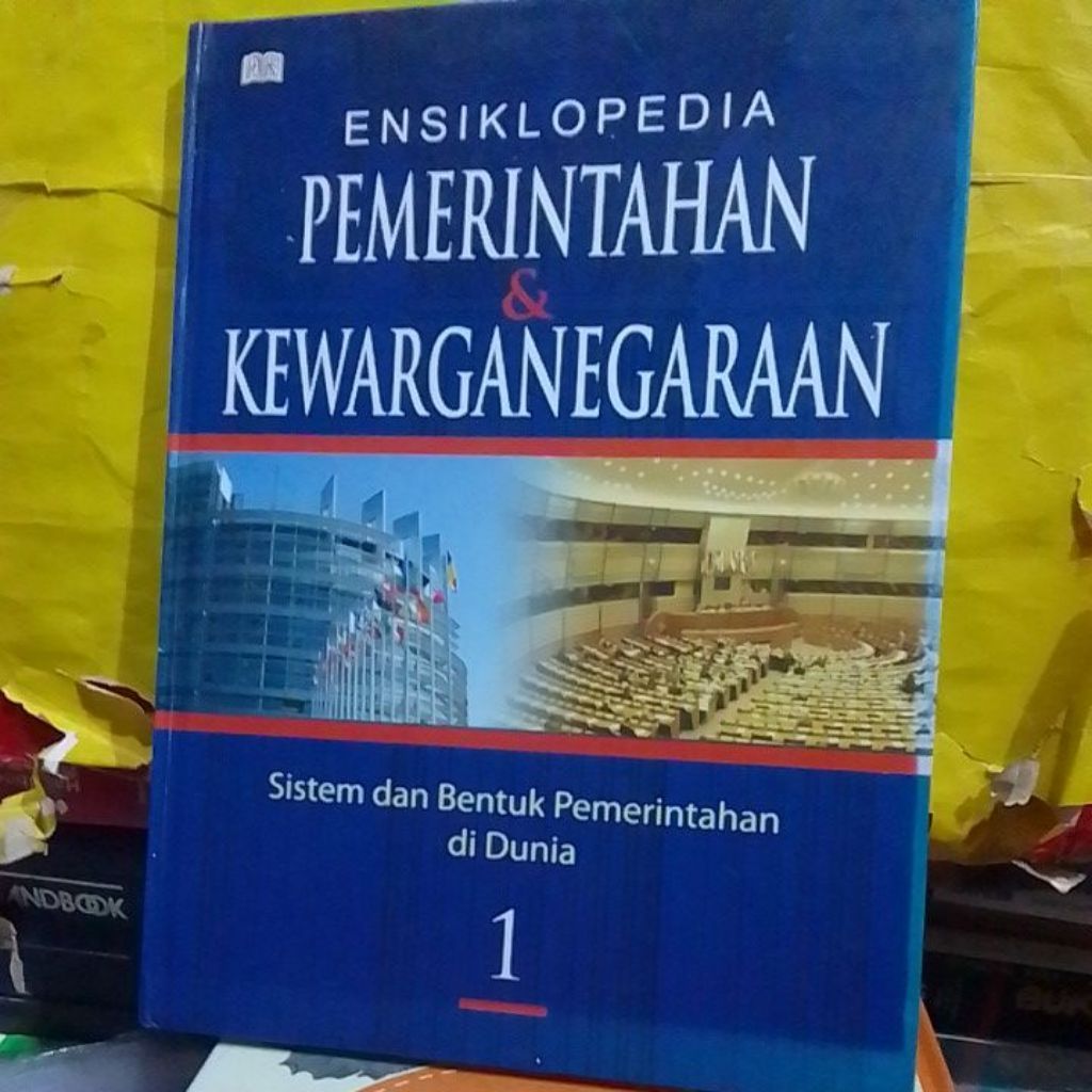 Buku original Ensiklopedia pemerintahan & kewarganegaraan ( berwarna ) HARD COVER