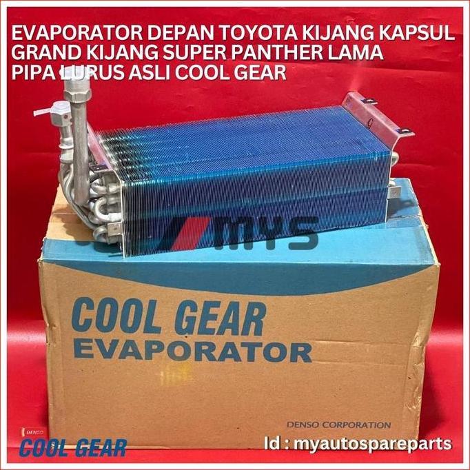 Evaporator COIL AC Mobil Depan Toyota Kijang Super ASLI DENSO COOLGEAR