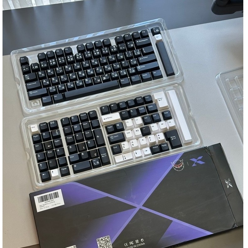Keycaps XVX japan minimalist cherry PBT dyesub like new