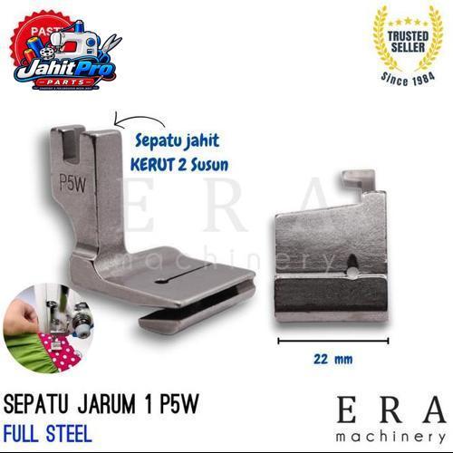 Sepatu KERUT 2 Susun P5 / P5W / P50 Top Ply Joining / presser foot Ruffle / joining Shirring / Gathe