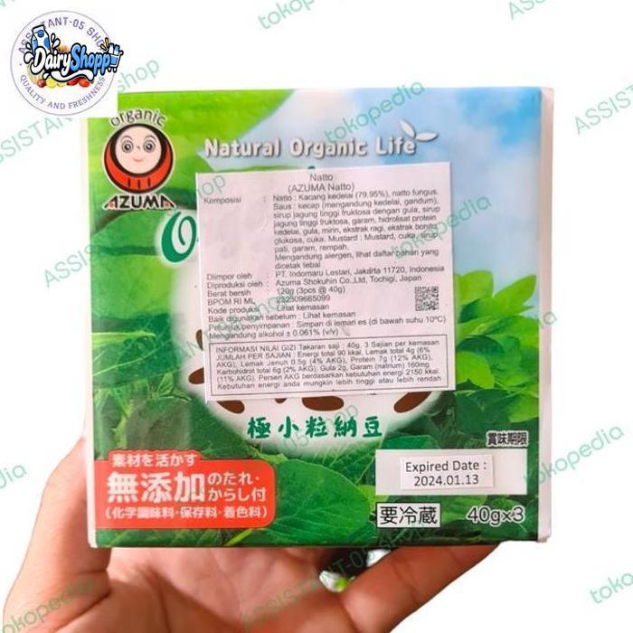 natto jepang organik | azuma nato organic life natto kacang kedelai