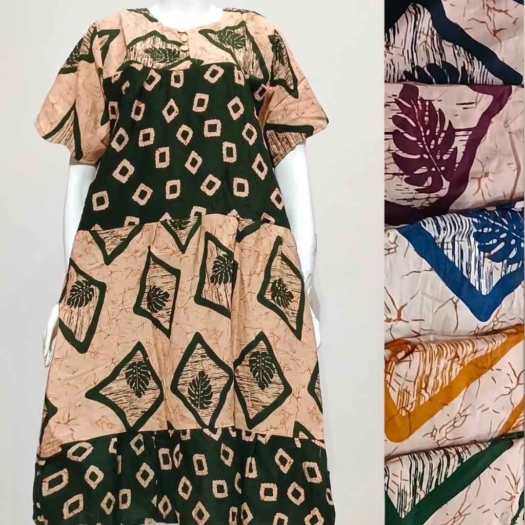 DASTER SUSUN - BATIK SUTERA UNGU