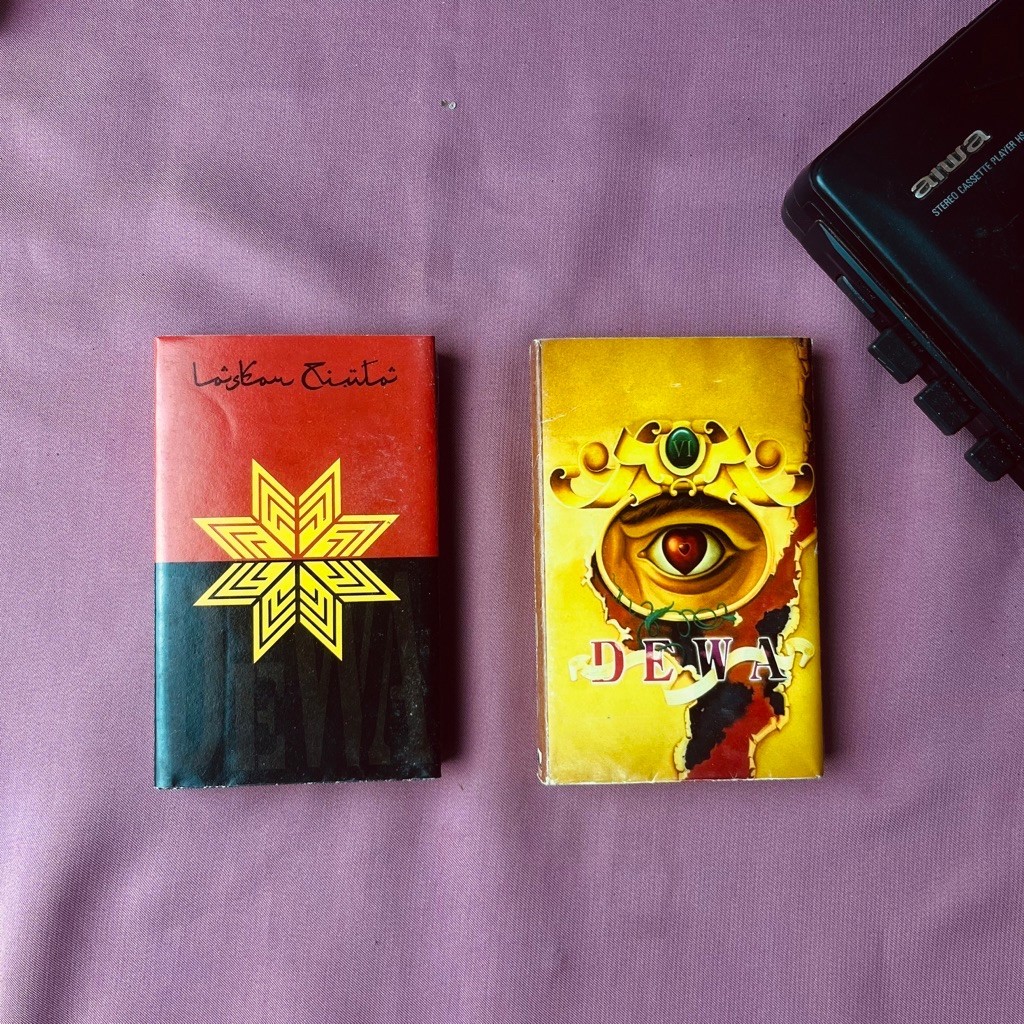 Kaset Pita Dewa 19 Collection Album Bintang Lima / Kaset Dewa 19 Cintailah Cinta / Kaset Pita Dewa 1
