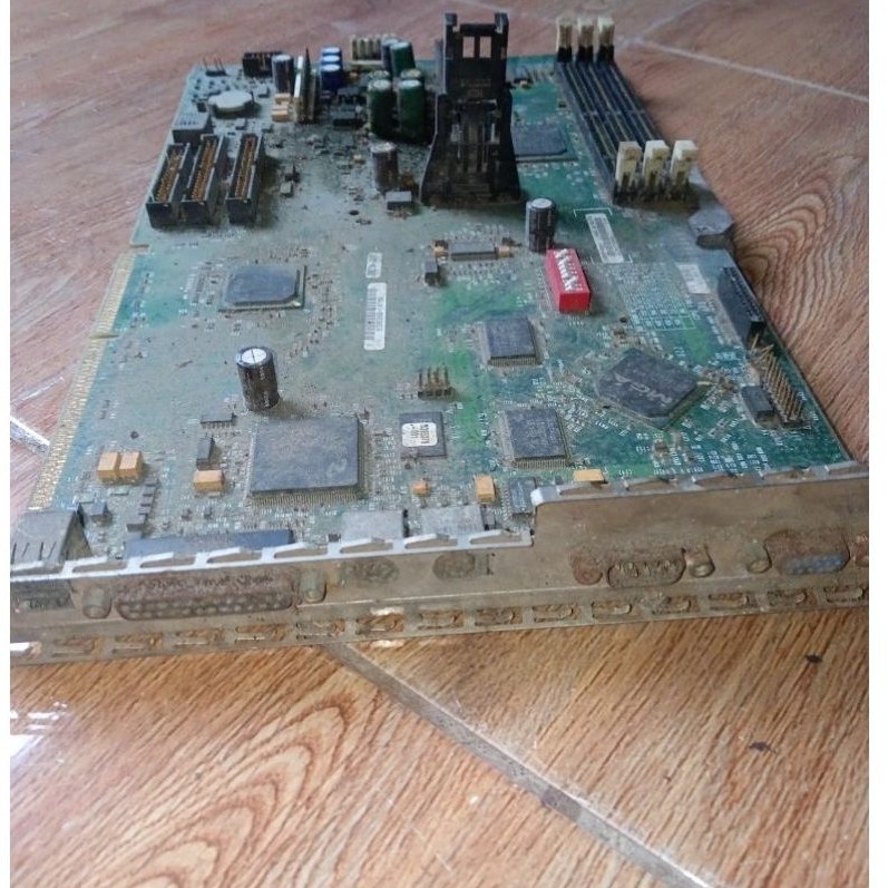 Mobo jadul rusak buat bahan servis bekas warnet
