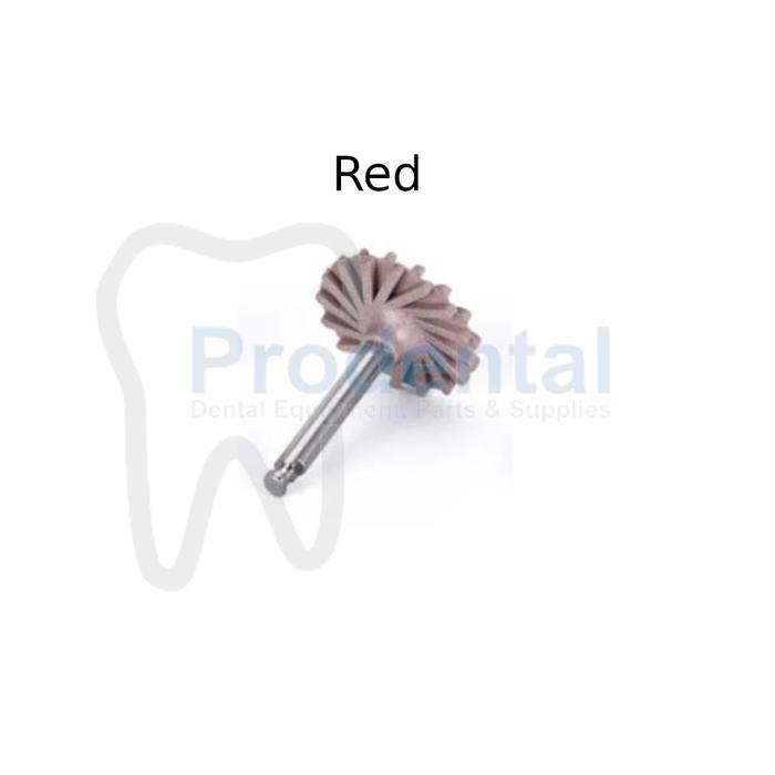 Dental Bur Diacomp Soflex Twist/ Alat Poles Gigi Eve Composite (Merah)