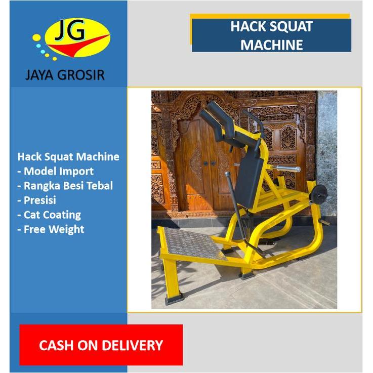hack squat material kokoh peralatan gym