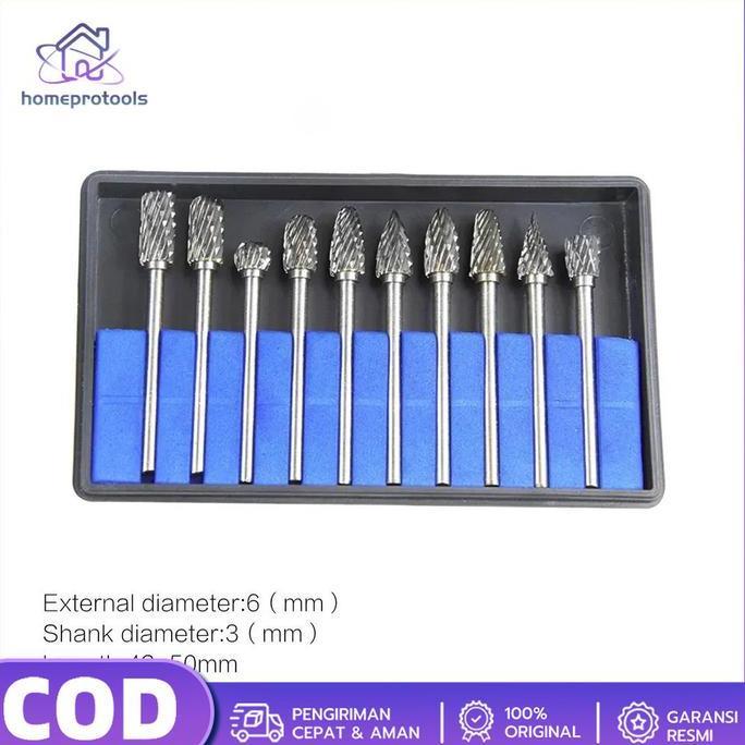 SHAKIMZ Mini Rotary Grinder Tungsten Carbide Rotary File Hard Alloy Rotary