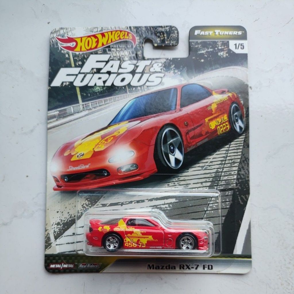 Hotwheels Premium Mazda RX -7 FD