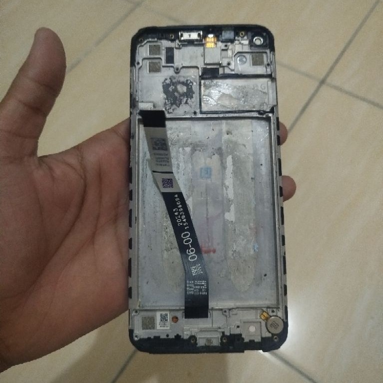 LCD + FRAME REDMI NOTE 9 TESTED MINUS TOMPEL 2 DEKAT KAMERA