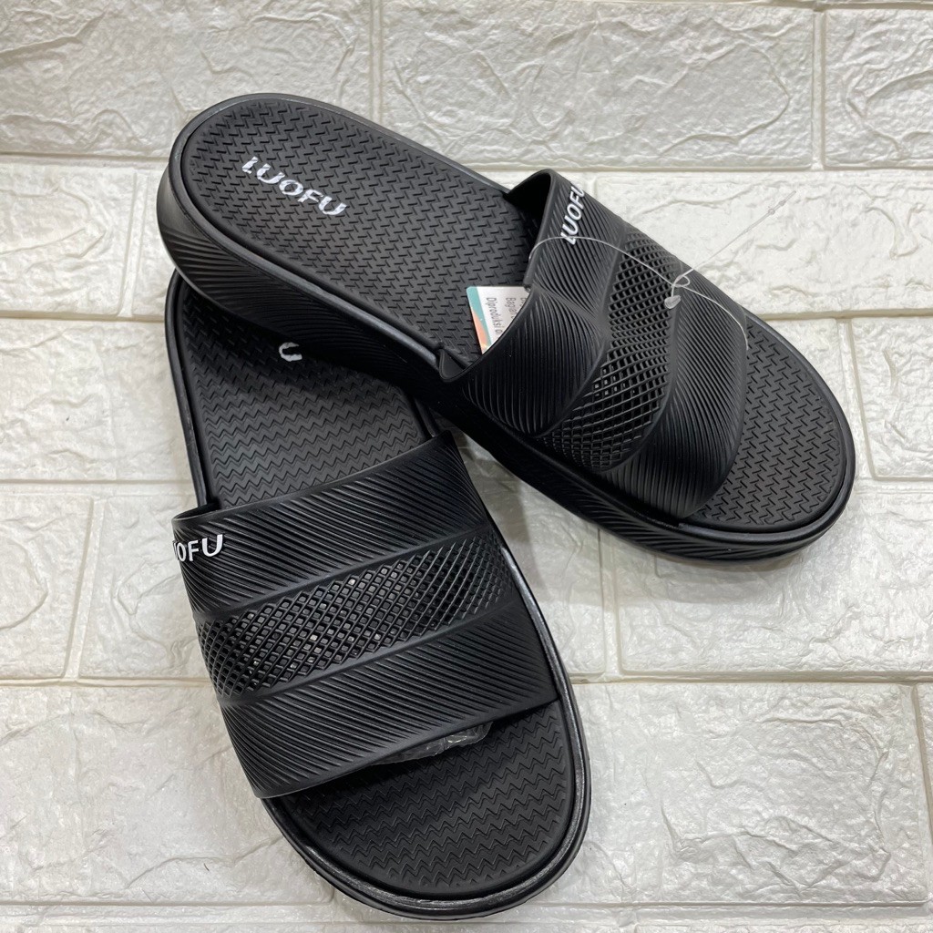 Sendal Luofu Original anti slip dan anti licin Sendal Selop Pria Luofu Size 40-44