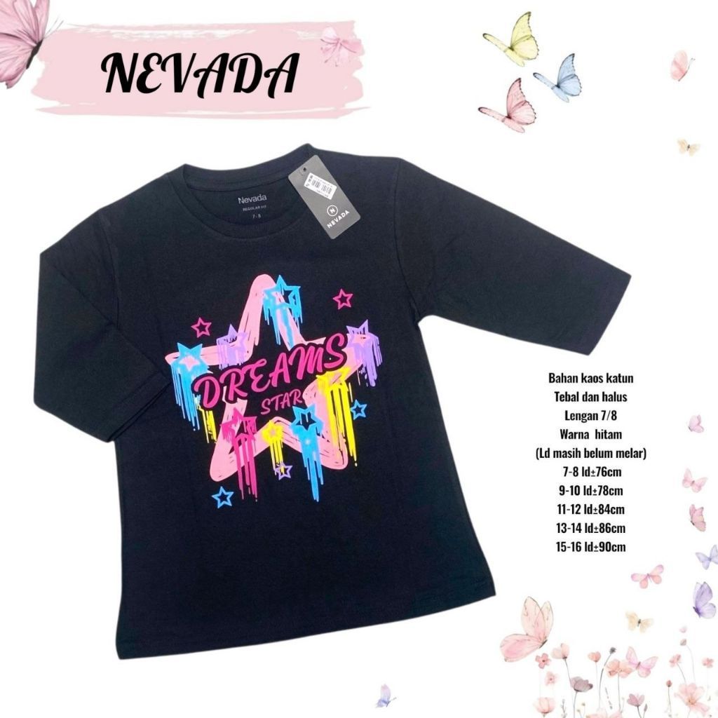 TERMURAH KAOS ANAK NEVADA LENGAN PANJANG MURAH