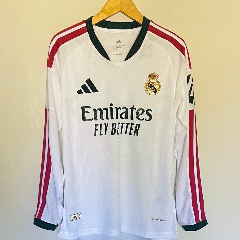 (PLAYER ISSUE) JERSEY MADRID HOME LONG SLEVEE PLAYER ISSUE 2026/2027