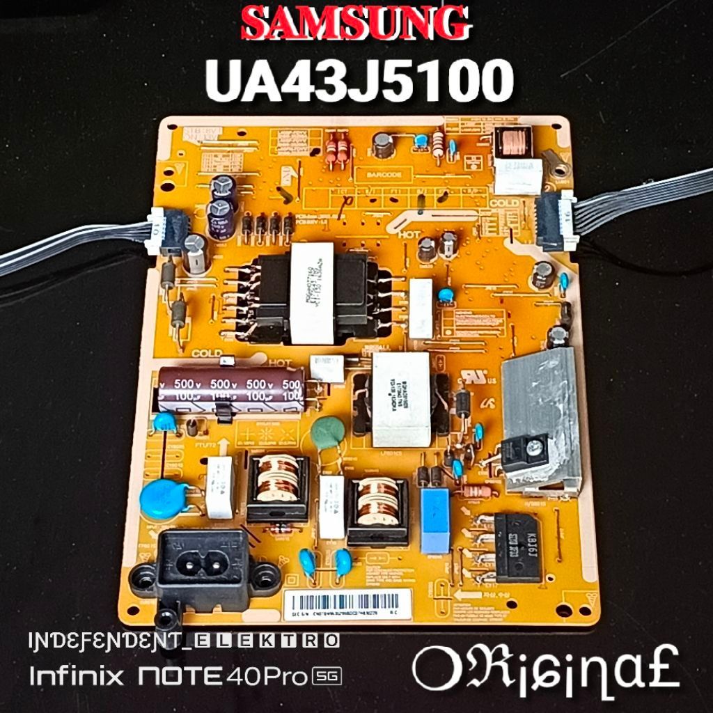 Power supply Samsung UA43J5100 UA43J5100AK UA43J5100AKPXD   Power supply Tv samsung ua 43j5100 ua 43