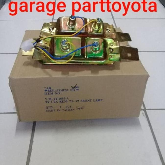 sen bumper KE30 set kanan kiri made in taiwan