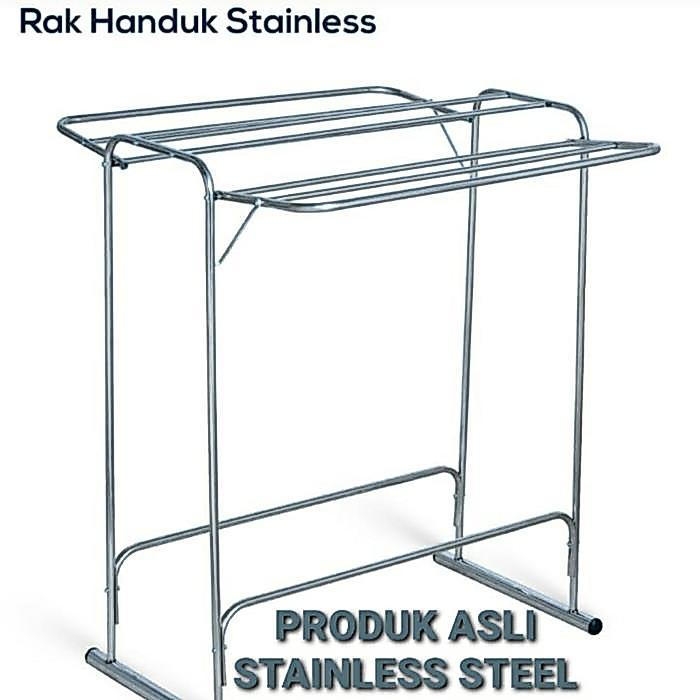 Promo Rak Handuk Stainless Bima, Jemuran Handuk Stainless Bima Binakarya