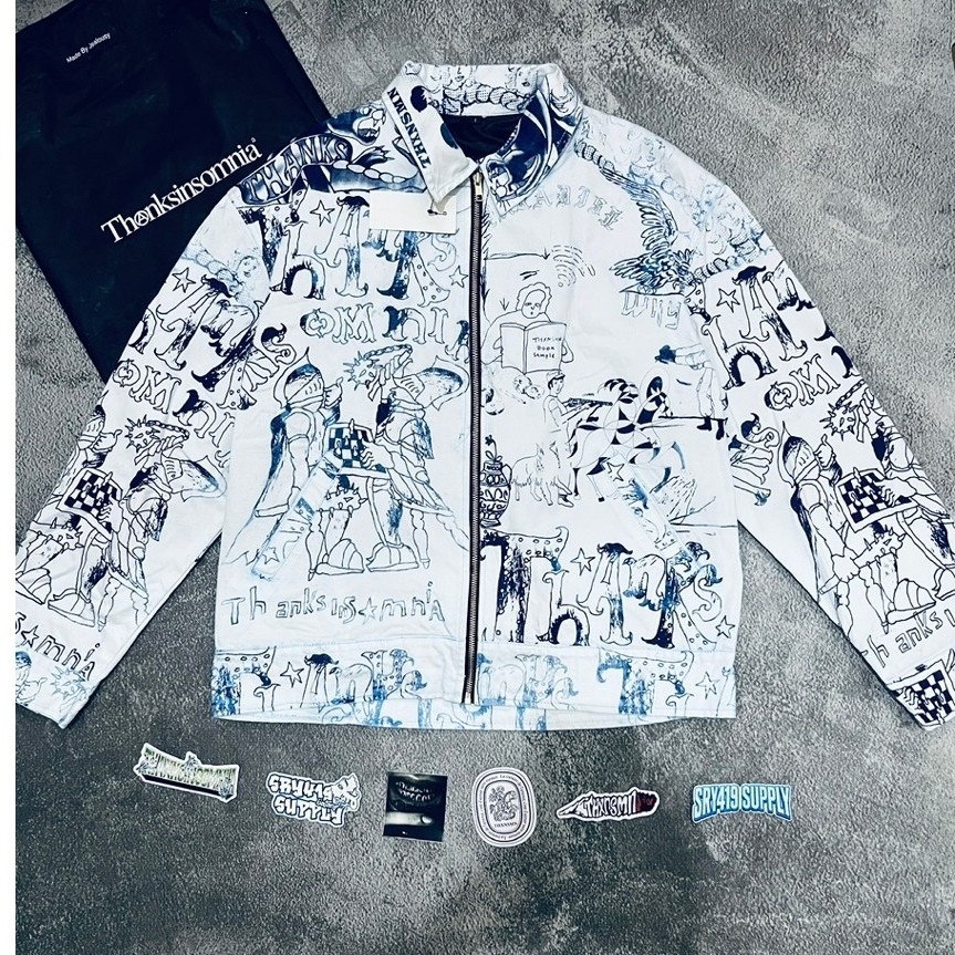 Jacket Veronique White Thanksinsomnia