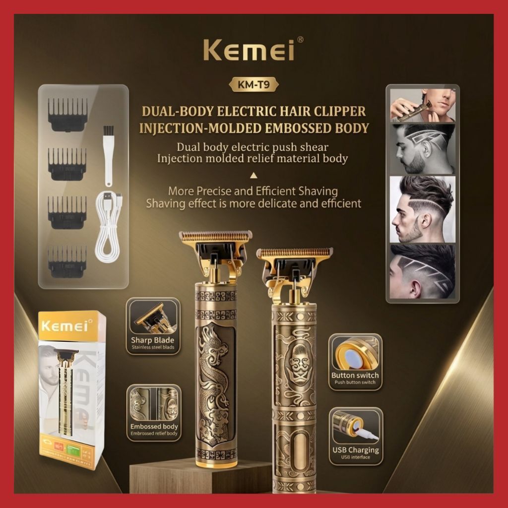 KEMEI KM-T9 ALAT CUKUR