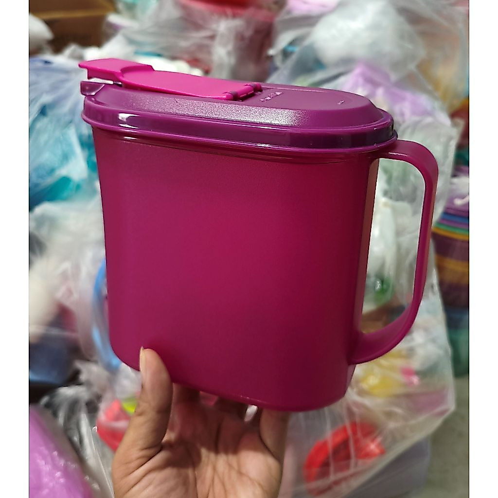 teko  gepeng ungu 1 lt tupperware