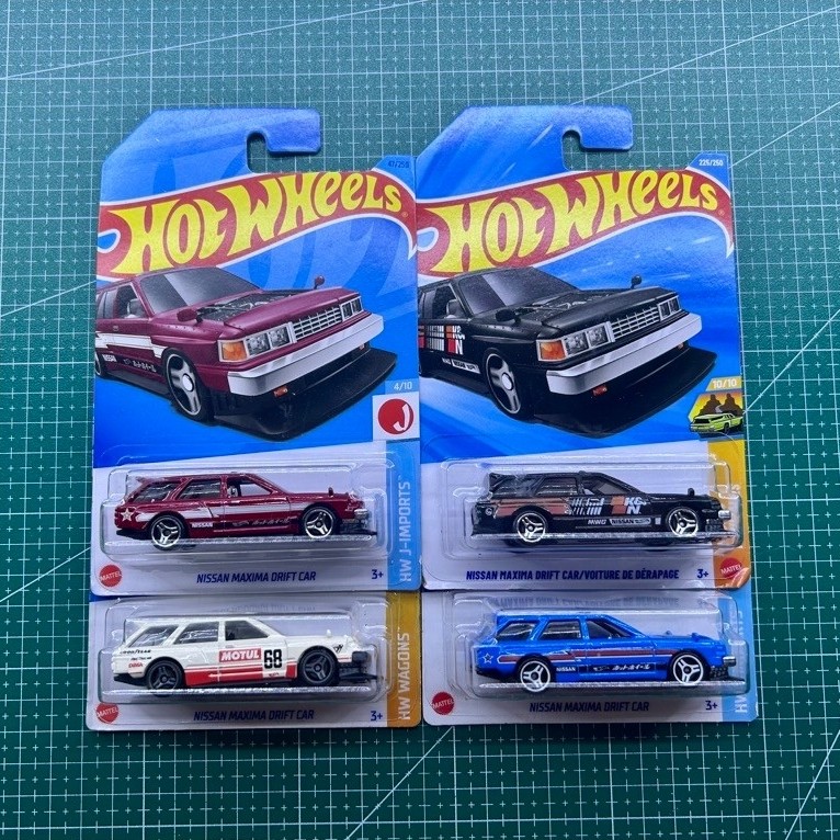 PAKET BUNDLING HOT WHEELS NISSA MAXIMA DRIFT CAR