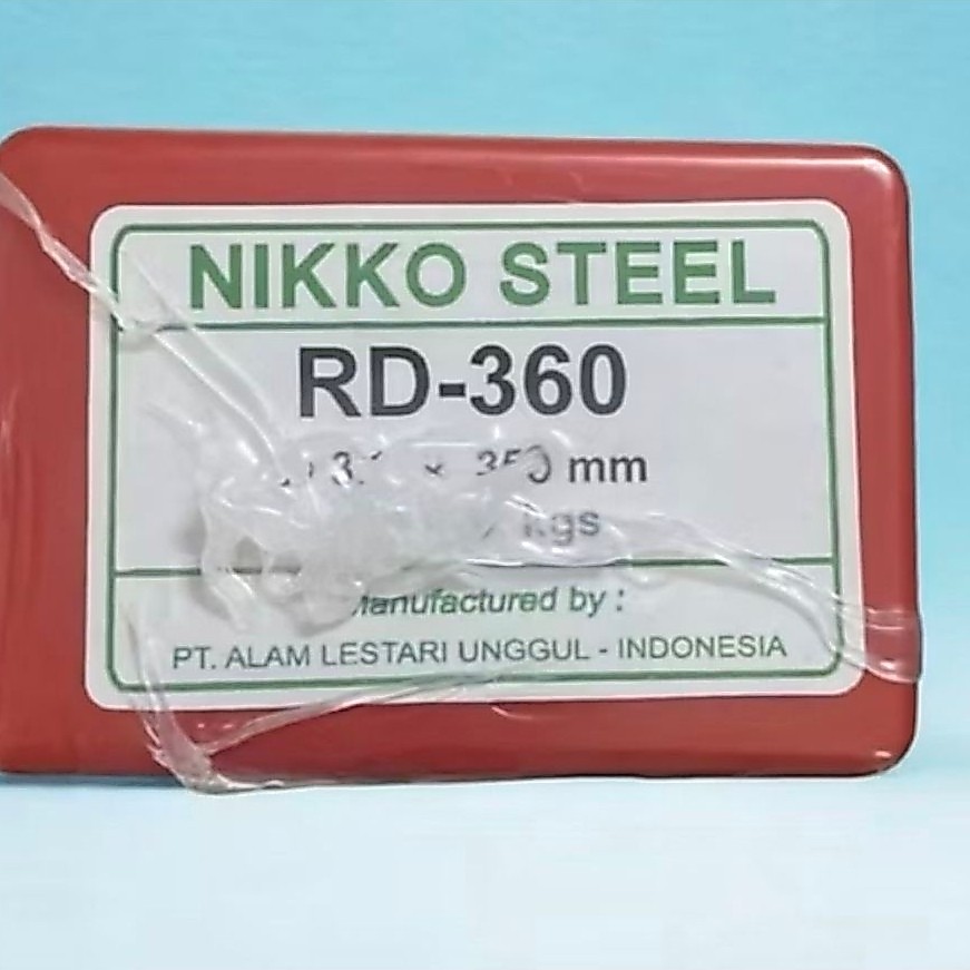 Baut ND NIKKO STEEL RD-360 ukuran 3x35 mm warna merah