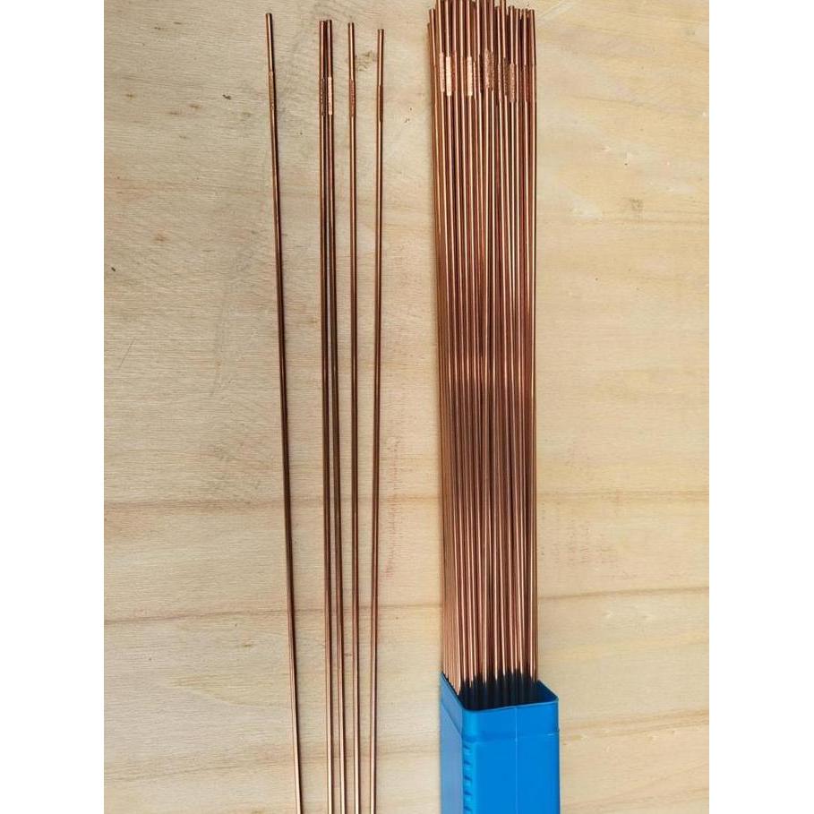 TERLARISS KAWAT LAS ARGON TIG BESI TGS50 2.4 MM 1 KG ROHA ER 70 TGS 50