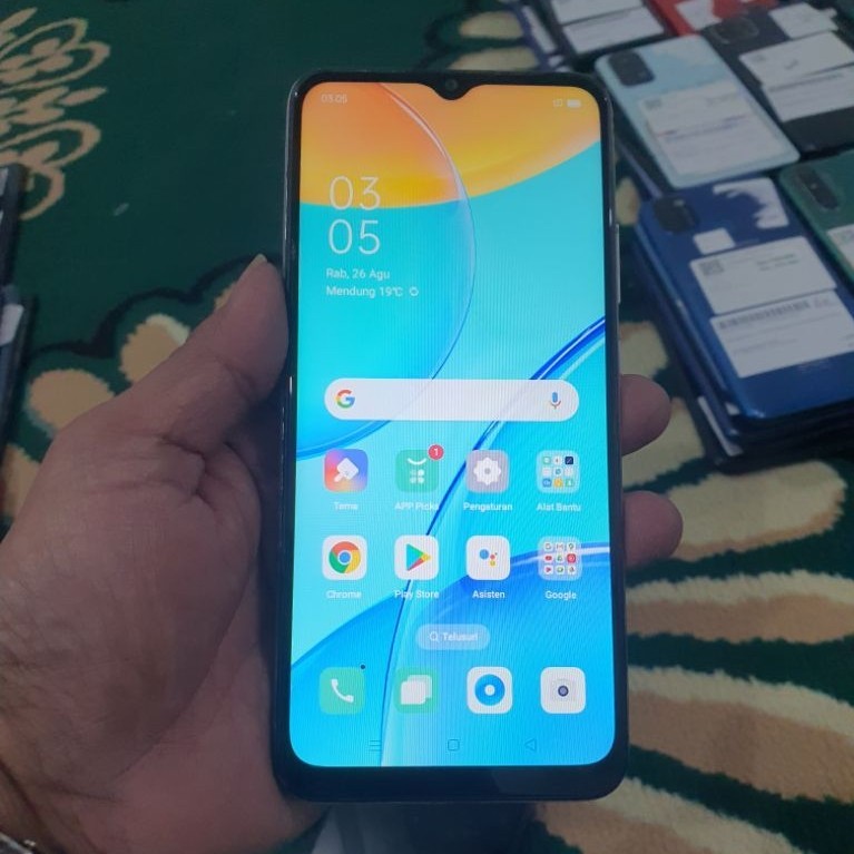 OPPO A15 RAM 3/32  SECOND