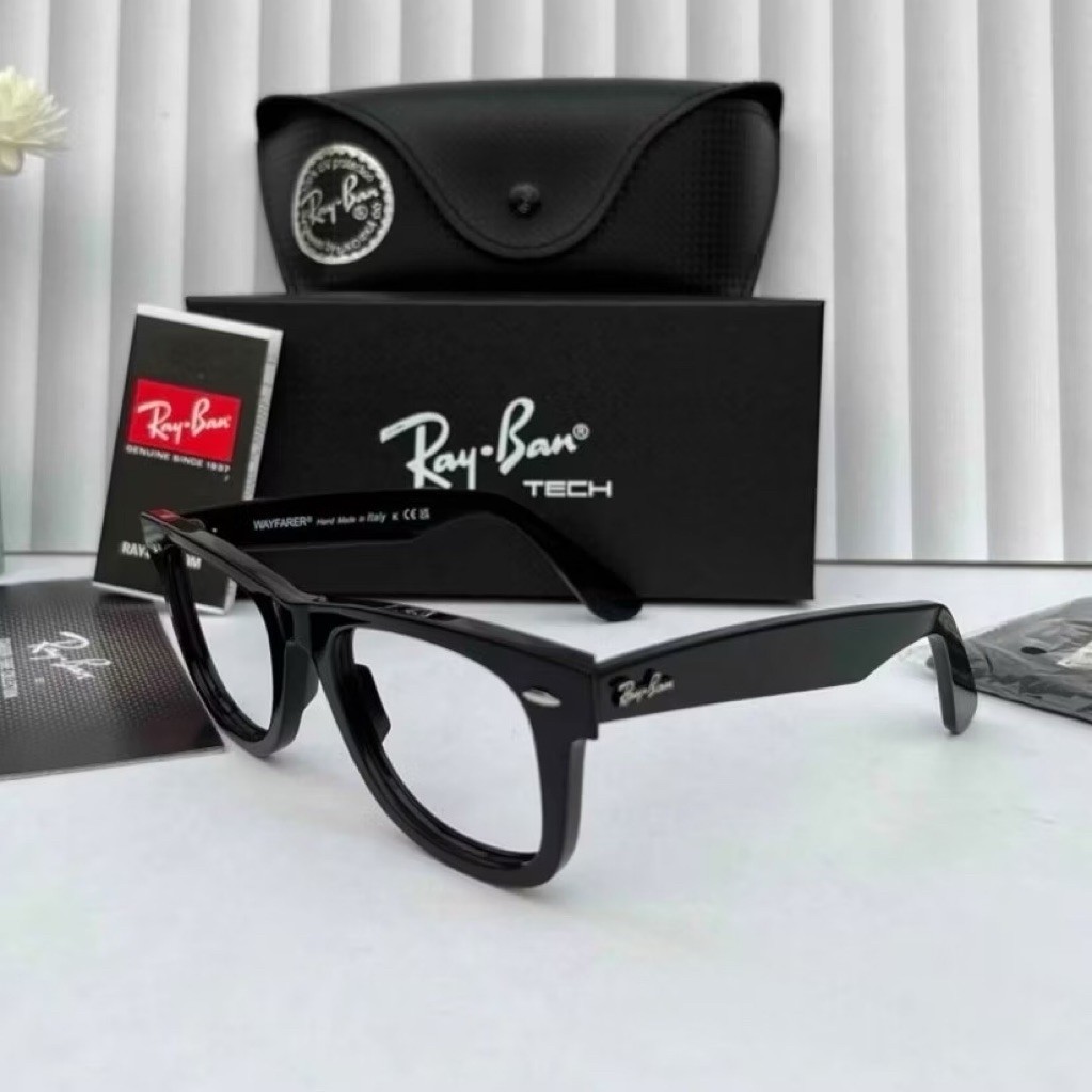 RAYBAN WAYFARER RB2140 frame 100%ORIGINAL FULLSET second ex display Mulus like new