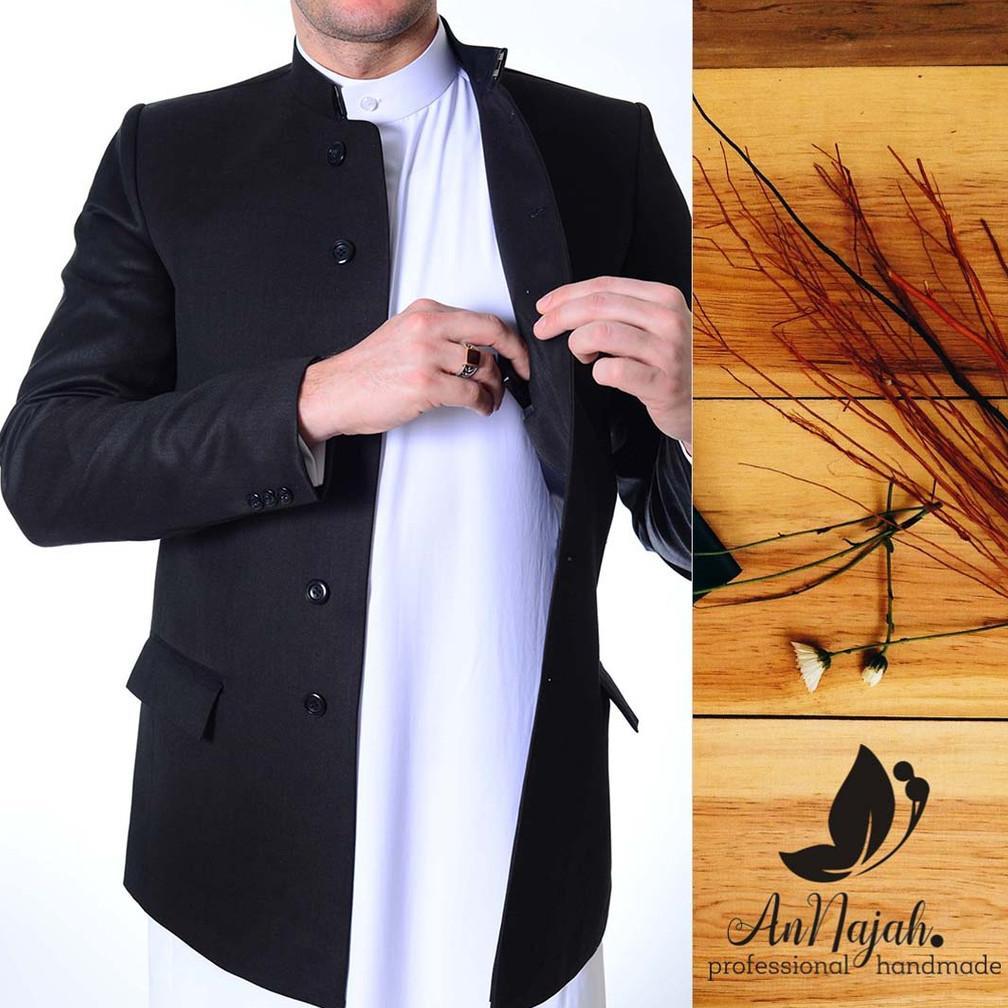 CUCI GUDANG An-Najah Jubah Pria Gamis Set Plus Blazer KEKINIAN