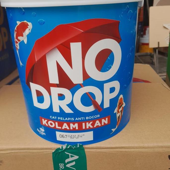 Cat Kolam Ikan No Drop Kolam Ikan Galon