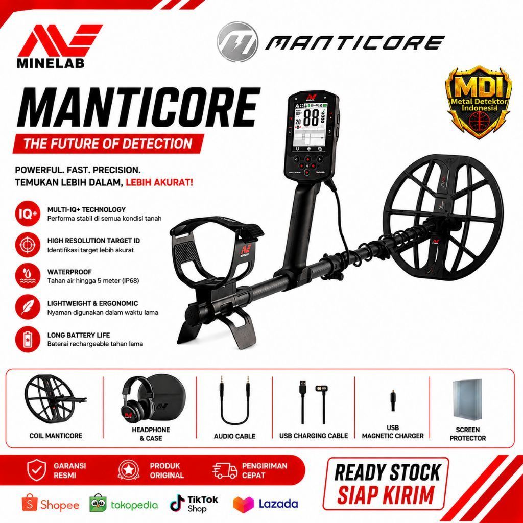 Manticore Metal Detector Minelab