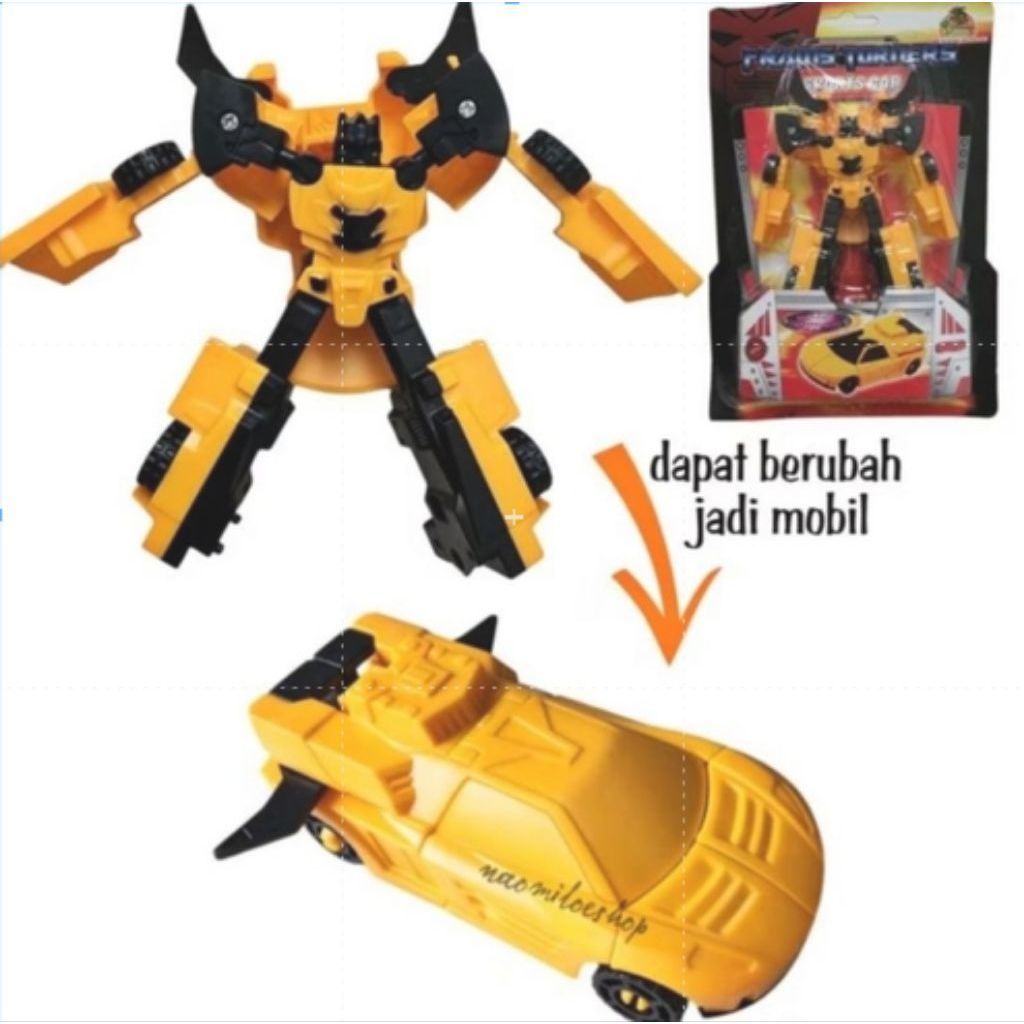 BUMBLEBEE Transformer Deformation Mainan Robot Kecil Berubah Mobil Changero Robot Koleksi Terbaru Gr