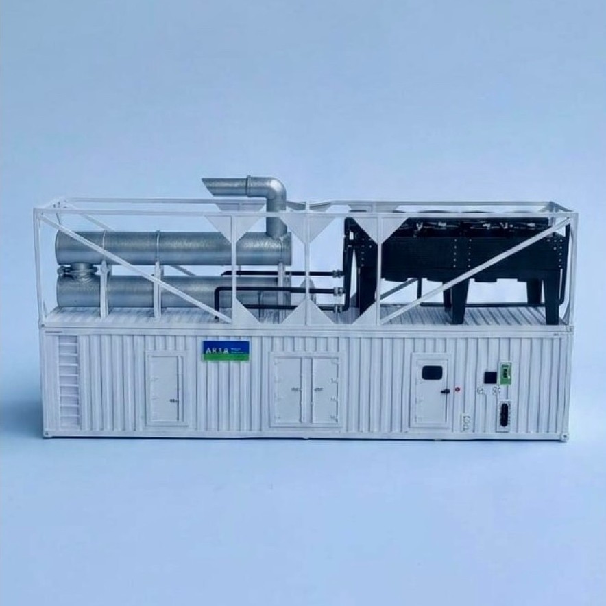 Miniatur kontainer generator diesel ( punya pak sule )