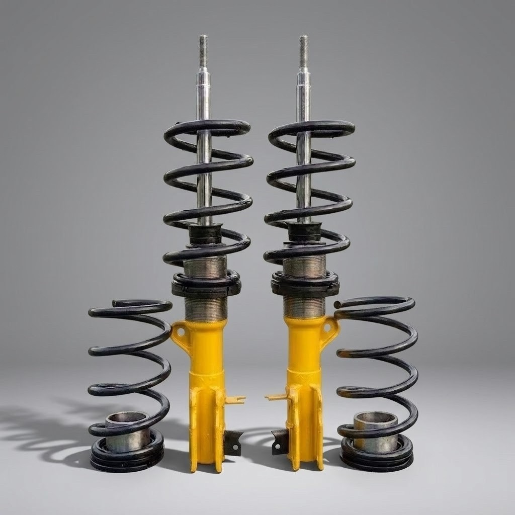 CUSTOM COILOVER – UNTUK SEMUA JENIS MOBIL Jazz Brio Yaris Honda Civic Swift Mobilio Abanza dll